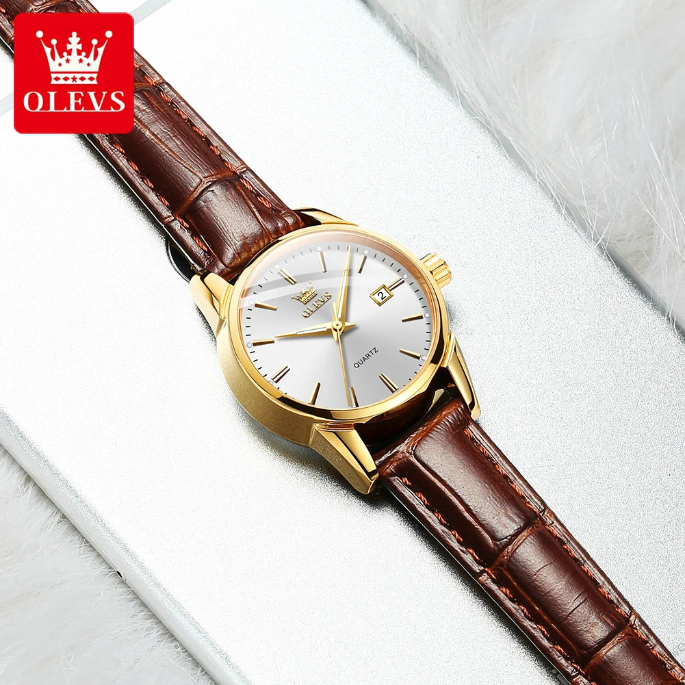 OLEVS Watch 6898 Women Watches - Olevs - Embellish Gold Jewelry & Diamond