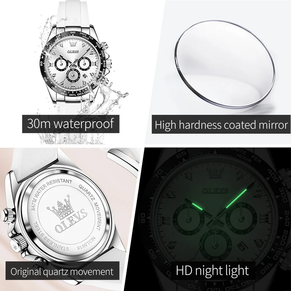 OLEVS Fashion Original Women's Watches - Olevs - Embellish Gold Jewelry & Diamond