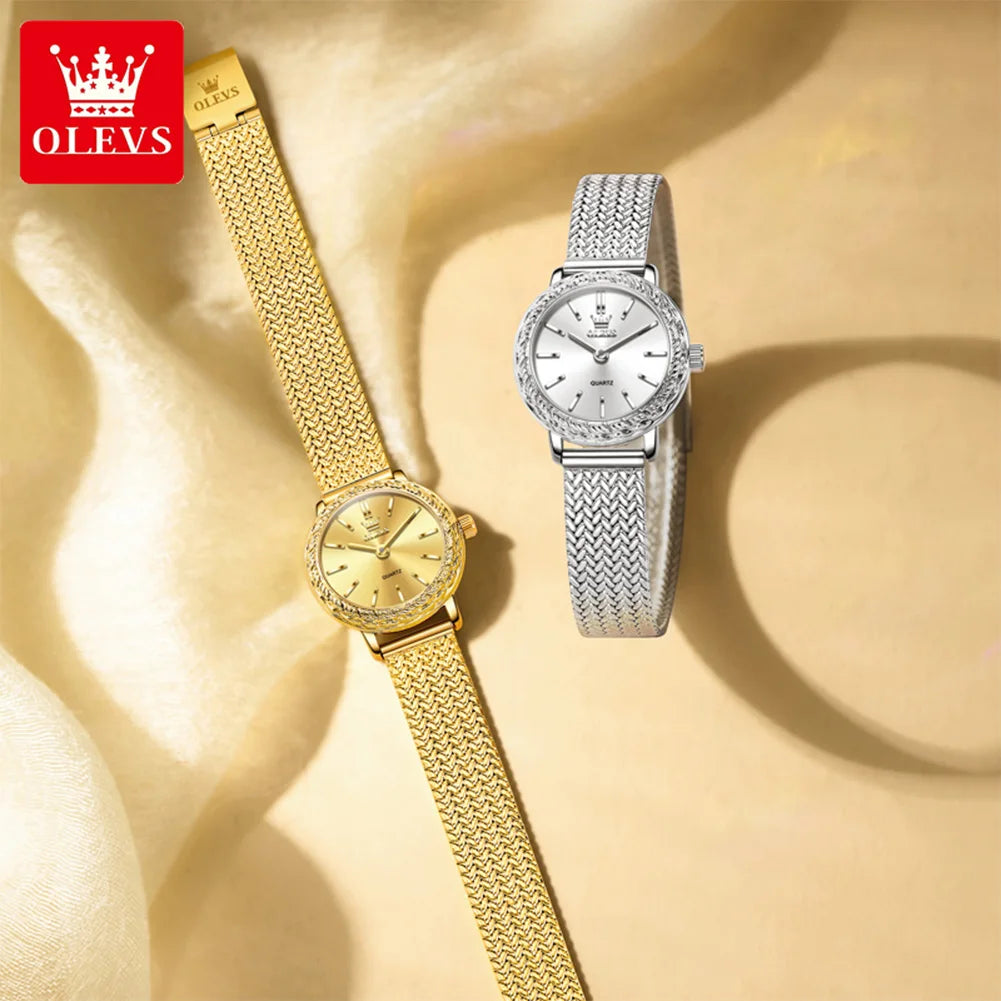 OLEVS New Women Bracelet Watch - Olevs - Embellish Gold Jewelry & Diamond