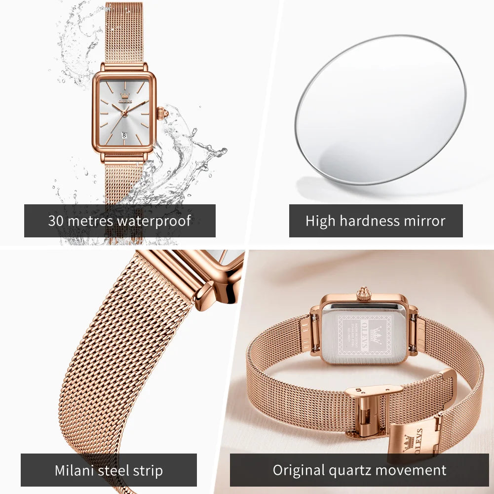 OLEVS genuine women watch - Olevs - Embellish Gold Jewelry & Diamond