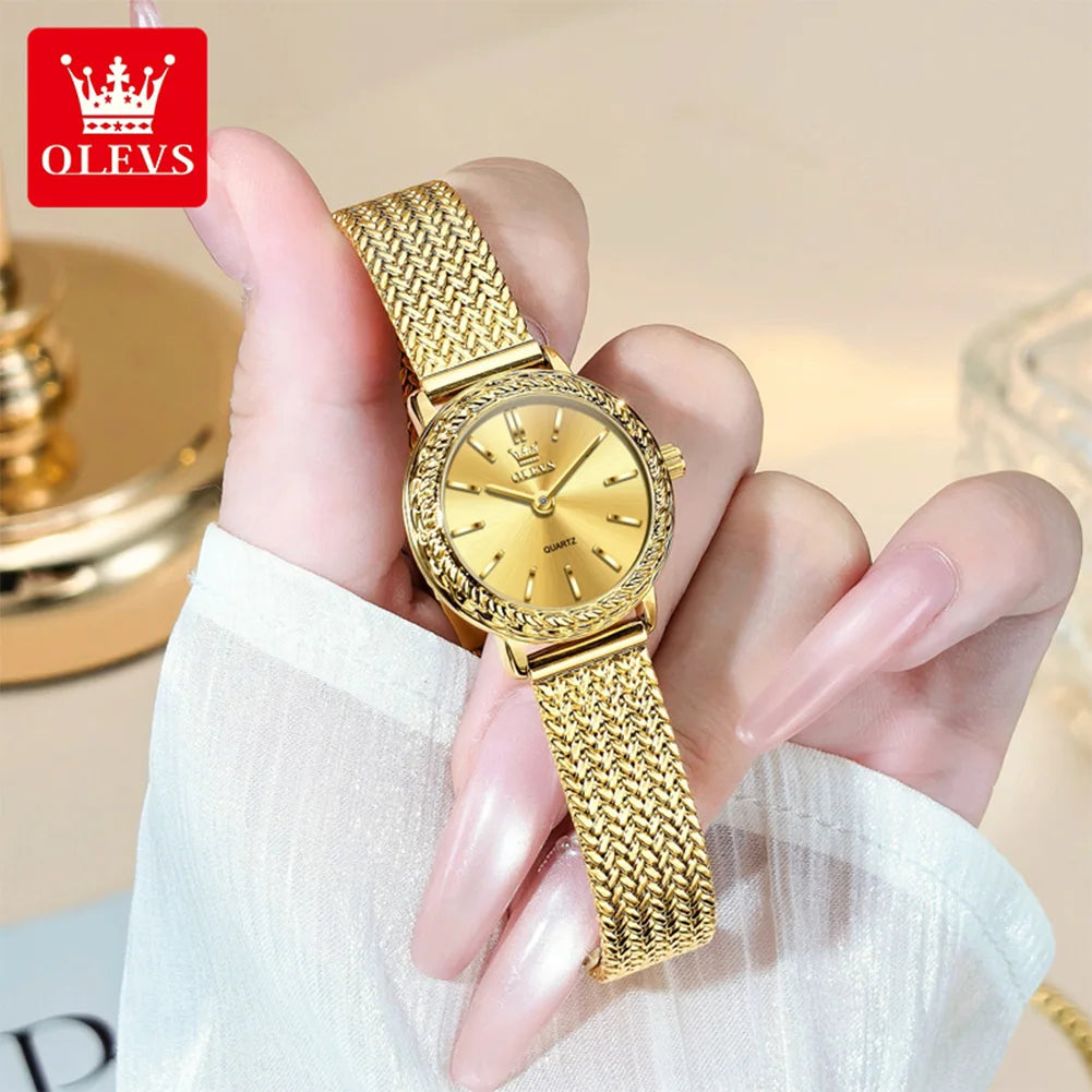 OLEVS New Women Bracelet Watch - Olevs - Embellish Gold Jewelry & Diamond