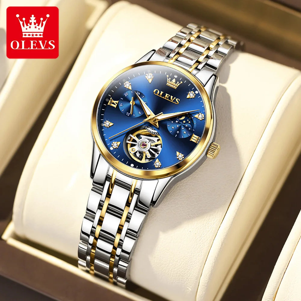 OLEVS 6608 Womens Watch - Olevs - Embellish Gold Jewelry & Diamond