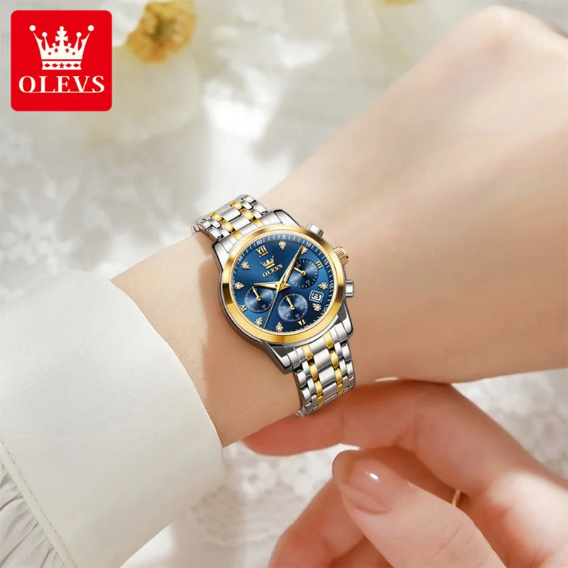 OLEVS Women Watch - Olevs - Embellish Gold Jewelry & Diamond
