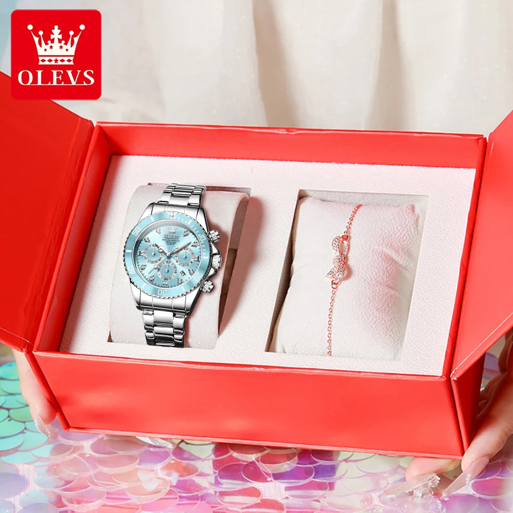 OLEVS Women Watch 5632 - Olevs - Embellish Gold Jewelry & Diamond