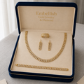 18k Gold Fendi Inspired Jewelry Set