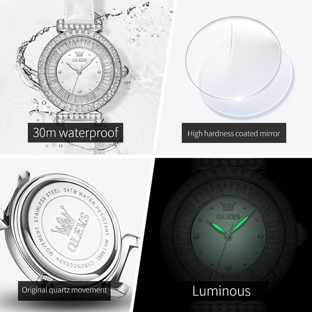 OLEVS 9983 Women's Watches - Olevs - Embellish Gold Jewelry & Diamond