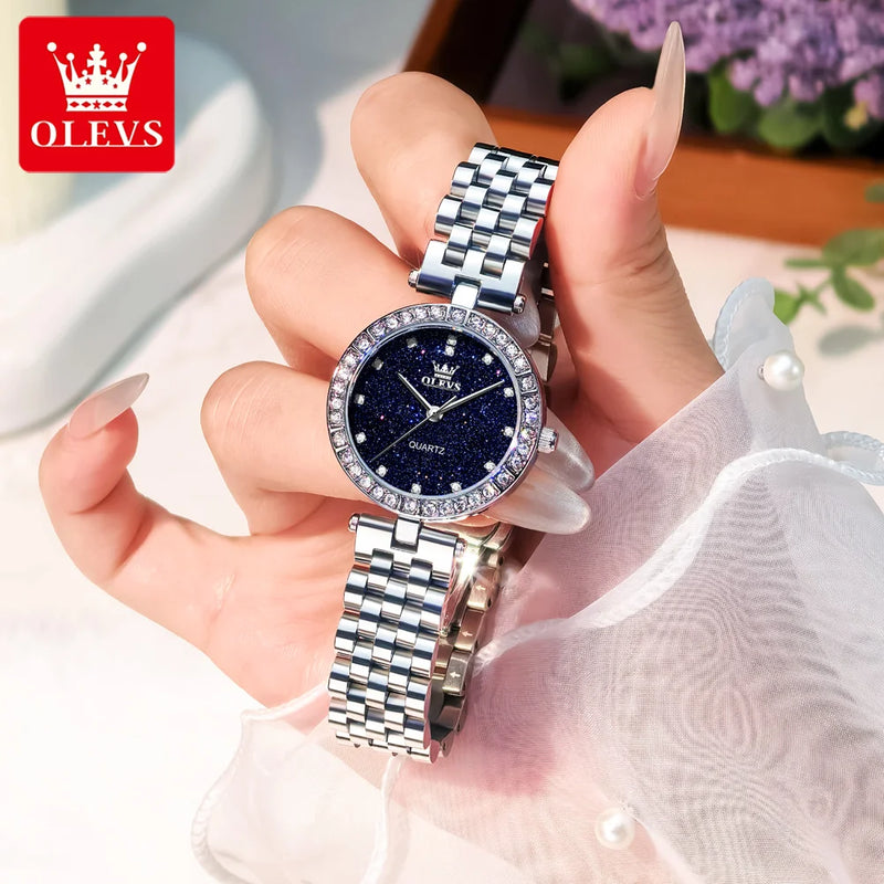 OLEVS 3641 Womens Watch - Olevs - Embellish Gold Jewelry & Diamond