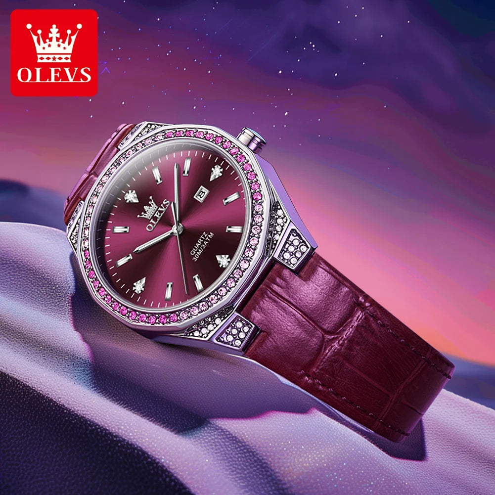OLEVS Original Women's Watches - Olevs - Embellish Gold Jewelry & Diamond
