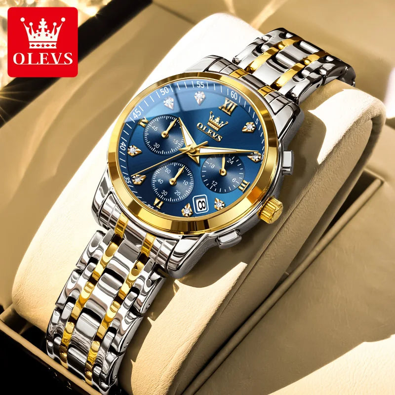OLEVS Women Watch - Olevs - Embellish Gold Jewelry & Diamond