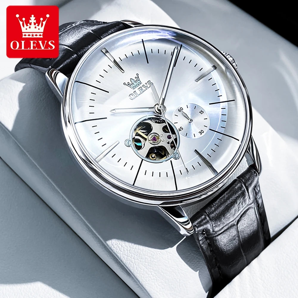 OLEVS Casual Fashion Men's Watches - Festive Collection - Embellish Gold Jewelry & Diamond