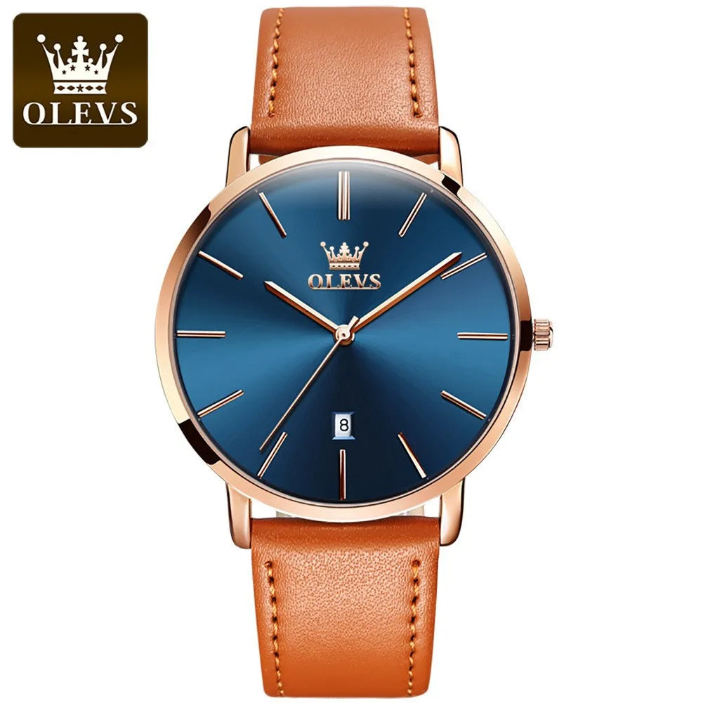 OLEVS Fashion Ultra Thin Womens Watches - Olevs - Embellish Gold Jewelry & Diamond