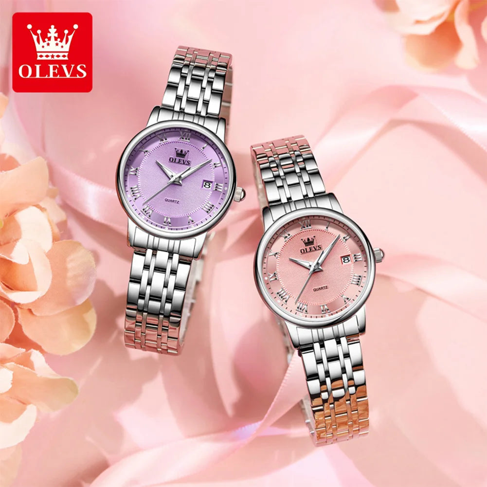 OLEVS Brand Women's Quartz Watches - Olevs - Embellish Gold Jewelry & Diamond