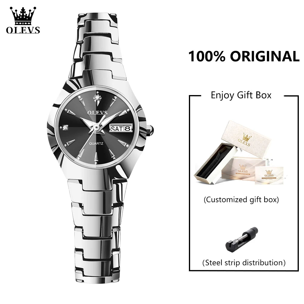 OLEVS 8697 Watches Man - Festive Collection - Embellish Gold Jewelry & Diamond