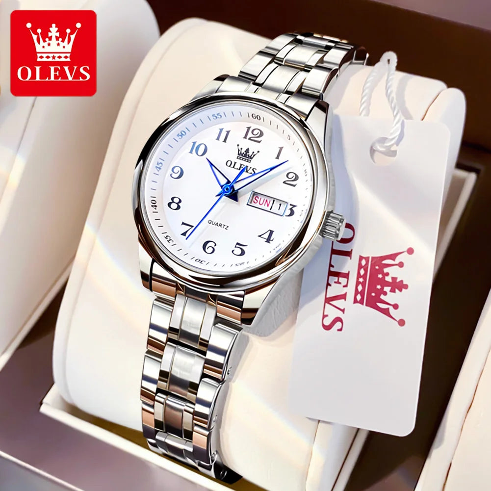 OLEVS 5567 Women Watch - Olevs - Embellish Gold Jewelry & Diamond