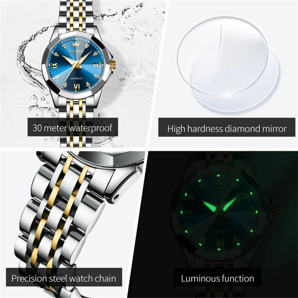 OLEVS Women's Watches - Olevs - Embellish Gold Jewelry & Diamond