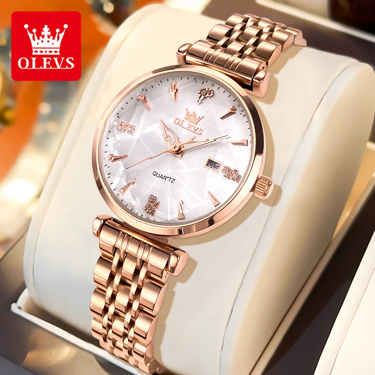 OLEVS brand beautiful women's watches - Olevs - Embellish Gold Jewelry & Diamond