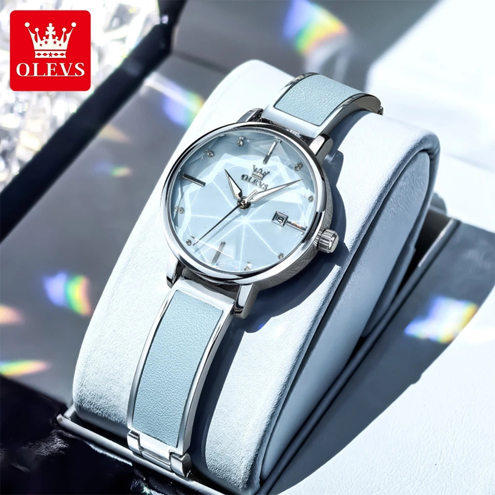 OLEVS 5656 Original Quartz Watches for Women - Olevs - Embellish Gold Jewelry & Diamond