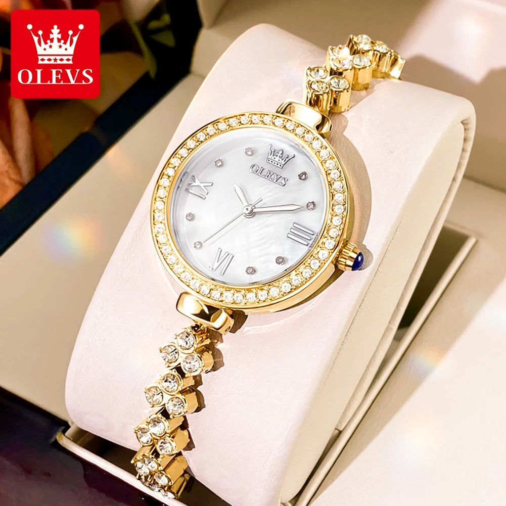 OLEVS 9903 Women Watches - Olevs - Embellish Gold Jewelry & Diamond
