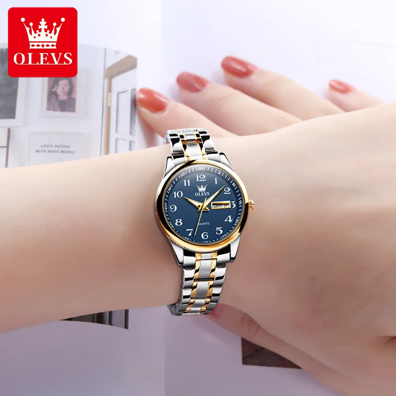 OLEVS Brand Ladies' Watch - Olevs - Embellish Gold Jewelry & Diamond