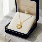18K Gold Flower Necklace