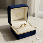 18k Gold Leaf with 3 Petal Ring