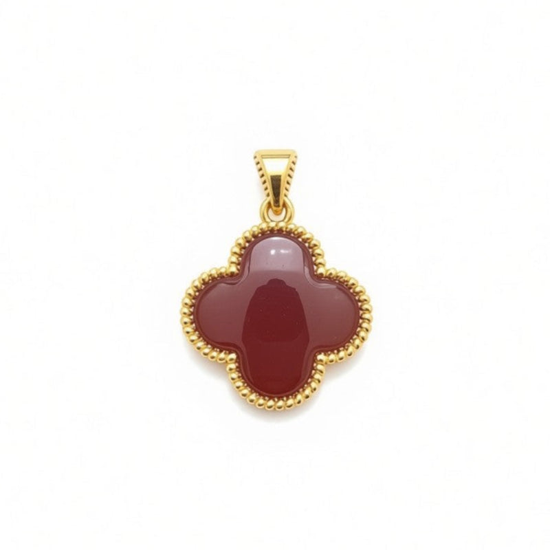 18k Gold Jade Clove Pendant - Best Seller - Embellish Gold