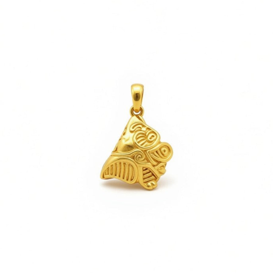18k Gold Trendy Pendants