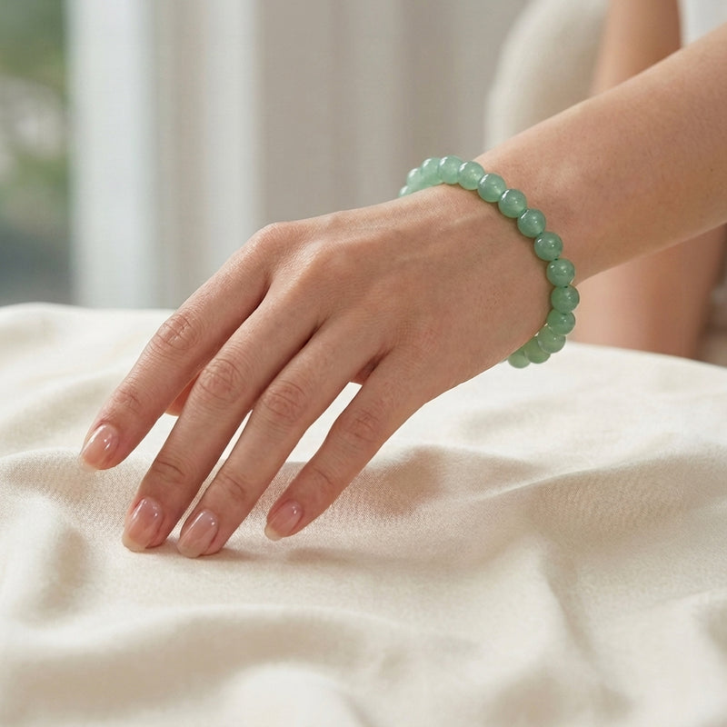 Natural Beads Bracelet - 18k Gold Bracelet - Embellish Gold Jewelry & Diamond