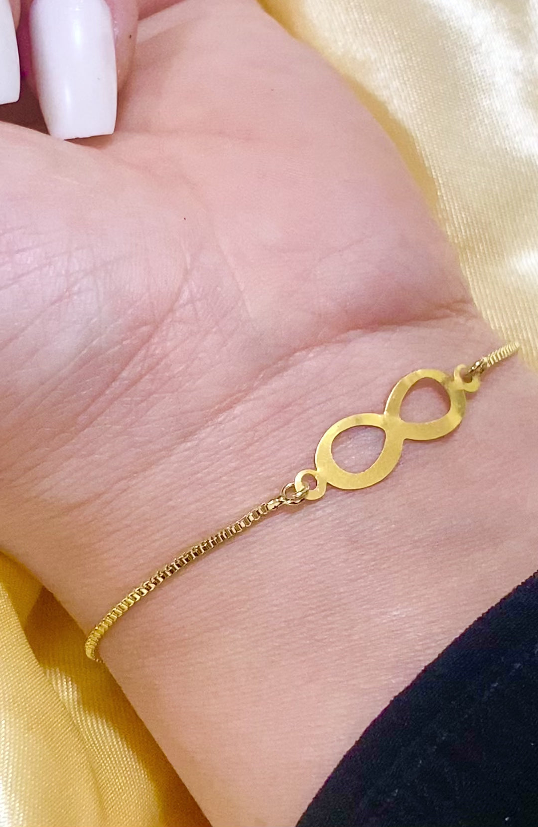 18K Real Gold Pendant With Thread Adjustable Chains Gold Plated