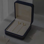 18k Gold Butterfly 1 Tictac Earrings