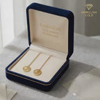 18k Gold Flower Tictac Earrings